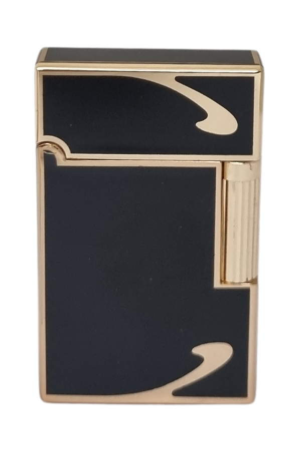 TR7687,Vindiesel Soft Flame Siyah-Gold Desenli Çakmak