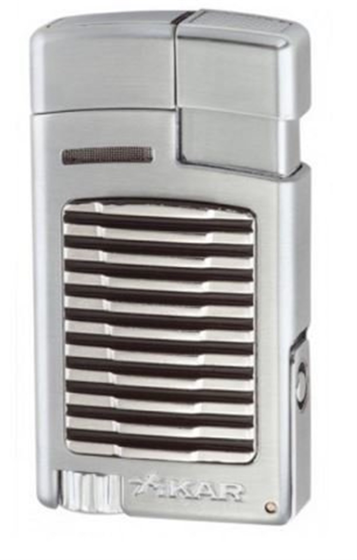TR1243,Xikar Forte Tek Torch Gümüş Puro Çakmağı