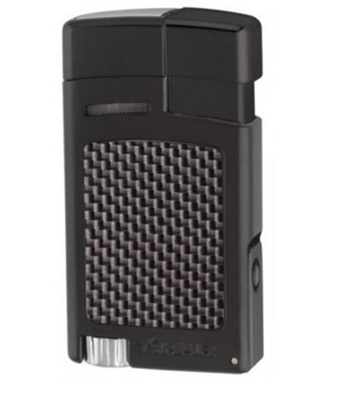 TR749,Xikar Forte Carbon Tek Torch Siyah Puro Çakmağı
