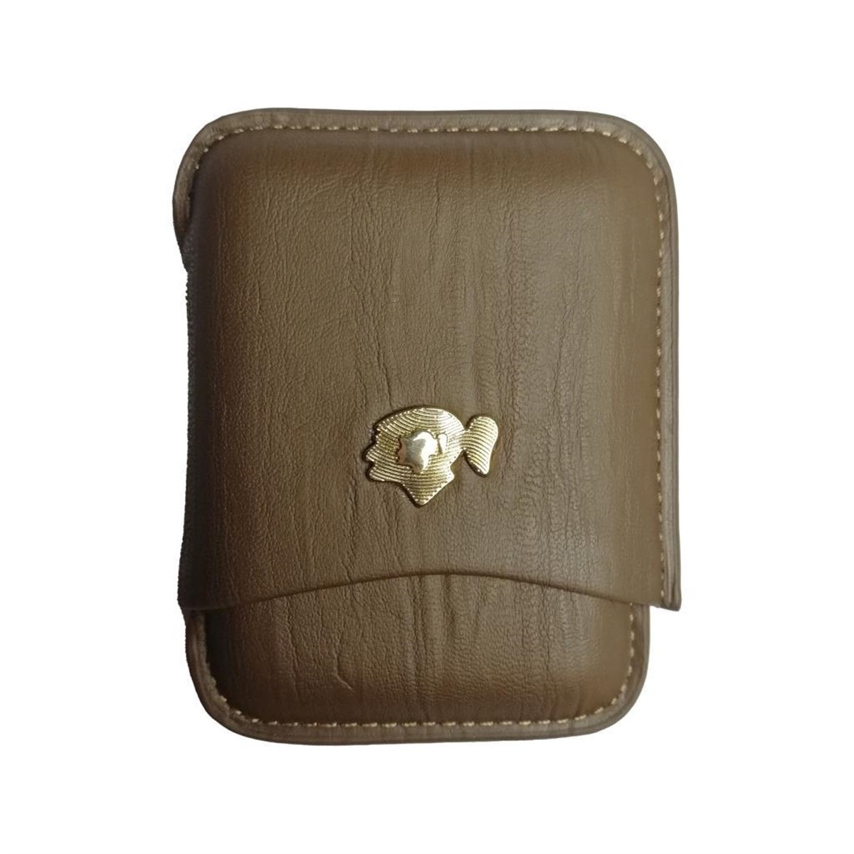 TR3653,Cohiba Kahverengi Deri Toscanello Kılıfı