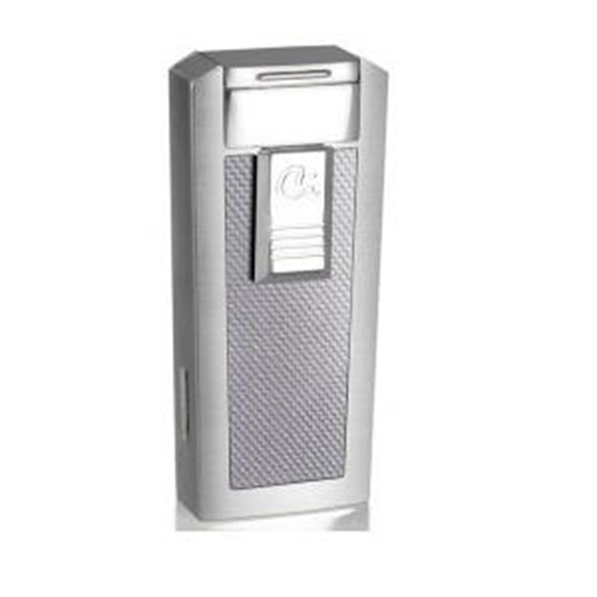 TR1924,Caseti Üç Torch Gümüş Puro Çakmak CA0439002
