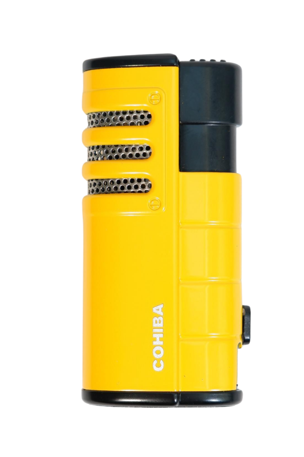 TR9590,Cohiba 3 Torch Pürmüz Delicili Sarı Puro Çakmağı