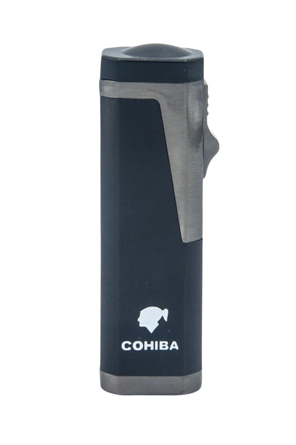 TR1349,Cohiba 3 Torch Pürmüz Siyah Puro Çakmağı