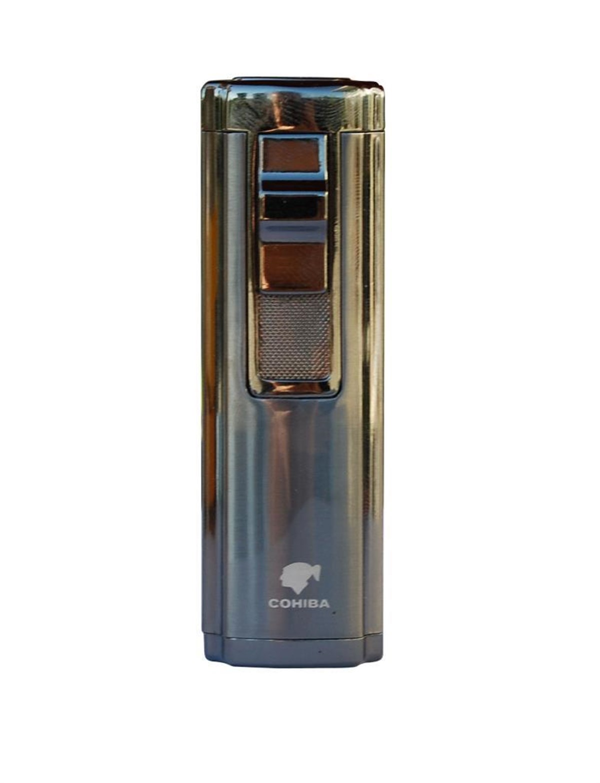 TR3072,Cohiba 3 Torch Gunmetal Puro Çakmağı