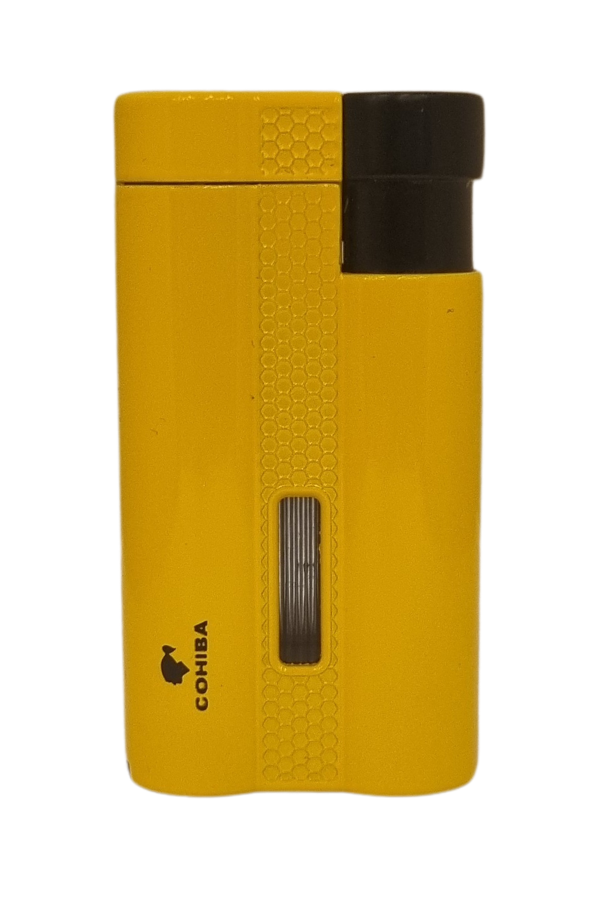 TR7762,Cohiba 3 Torch Pürmüz Sarı Puro Çakmağı