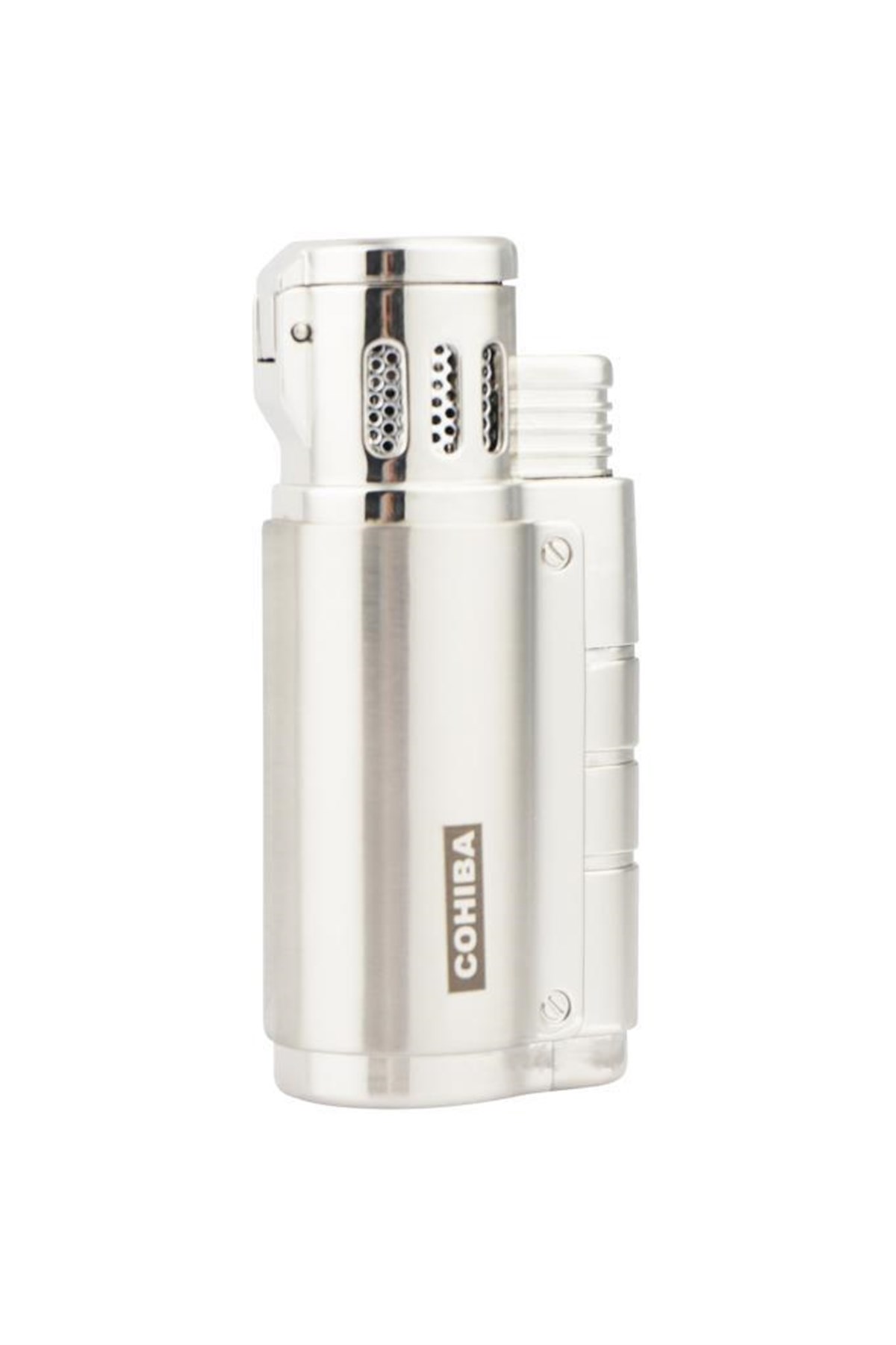 TR873,Cohiba 3 Torch Gümüş Puro Çakmağı