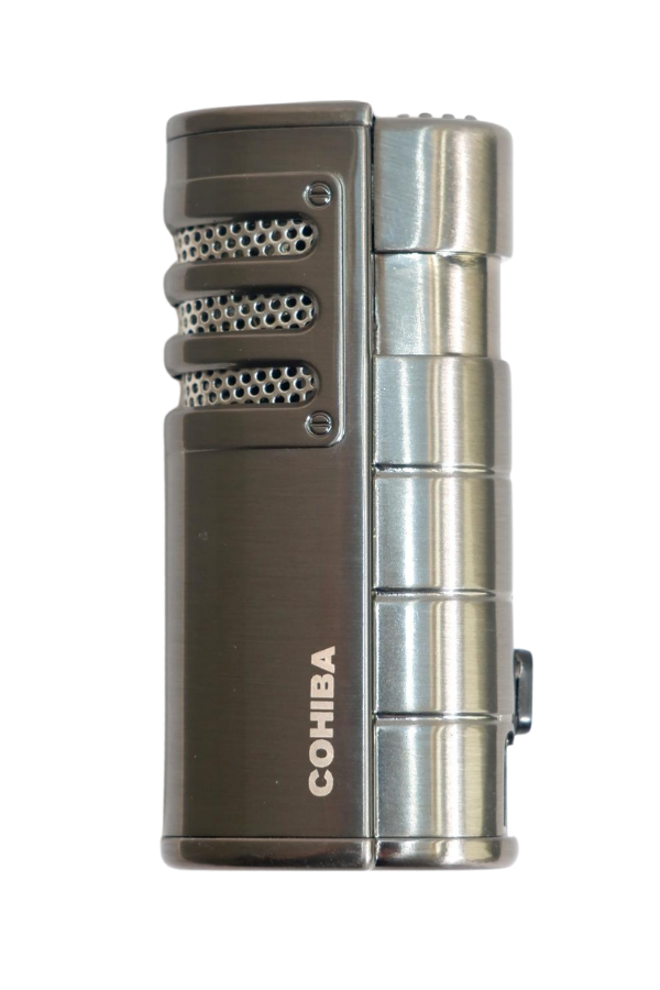 TR9589,Cohiba 3 Torch Pürmüz Delicili Gunmetal Puro Çakmağı