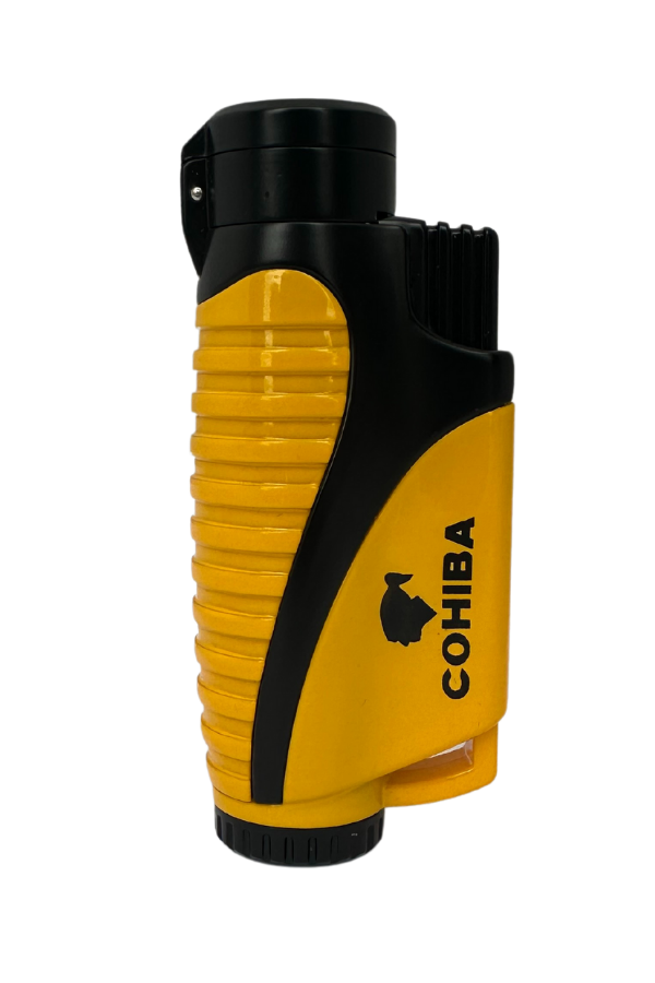 TR7615,Cohiba 3 Torch Pürmüz Sarı Puro Çakmağı