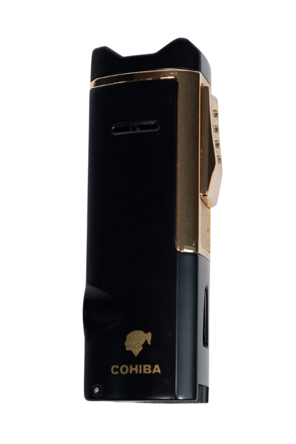 TR9011,Cohiba 3 Torch Pürmüz Siyah Puro Çakmağı