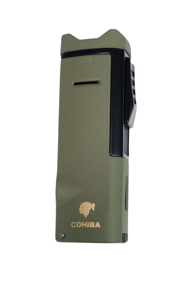 TR9013,Cohiba 3 Torch Pürmüz Yeşil Puro Çakmağı