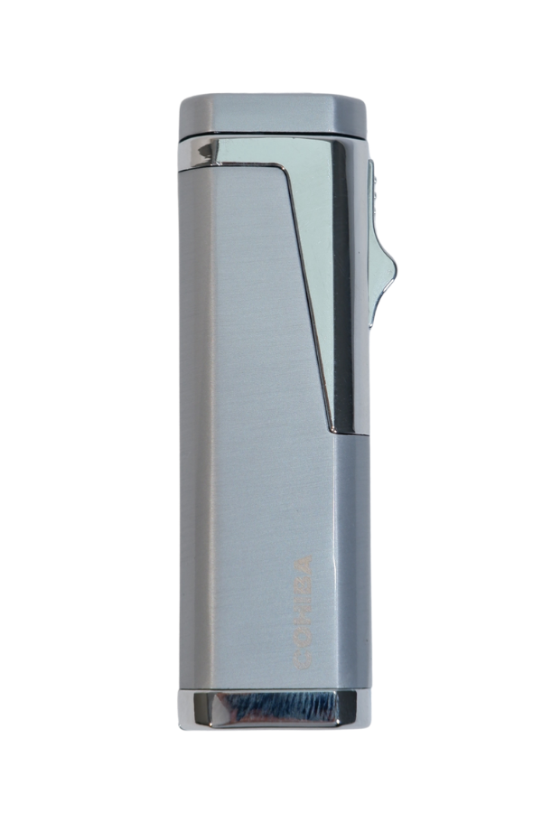 TR9608,Cohiba 3 Torch Pürmüz Delicili Gümüş Metal Puro Çakmağı