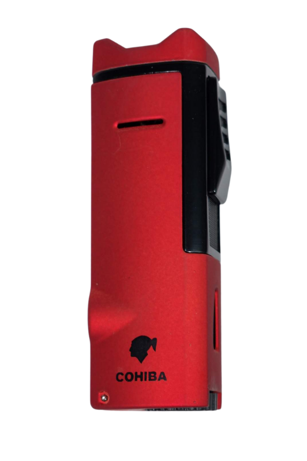 TR9012,Cohiba 3 Torch Pürmüz Kırmızı Puro Çakmağı