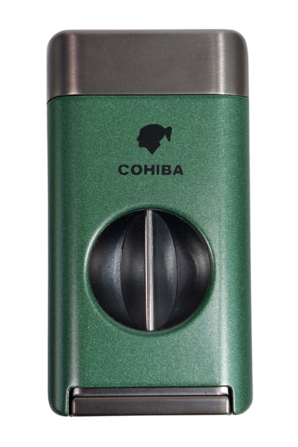 TR8937,Cohiba 3 Torch Pürmüz Yeşil Puro Çakmağı