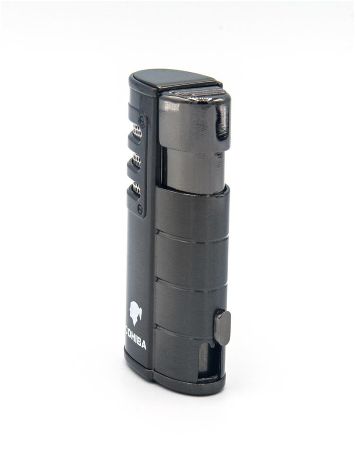 TR1358,Cohiba 3 Torch Siyah Puro Çakmağı