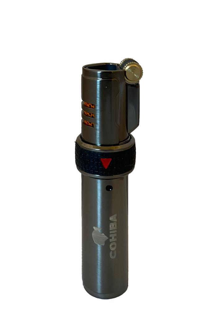 TR6670,Cohiba Gunmetal 3 Torch Pürmüz Puro Çakmağı