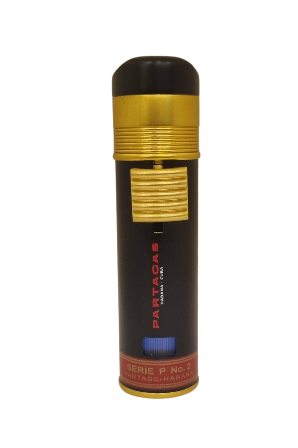 TR7760,Cohiba Partagas Özel Üretim 3 Torch Pürmüz Siyah Puro Çakmağı