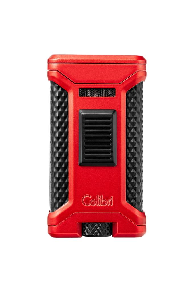 TR6437,Colibri Ascari 3 Torch Kırmızı Puro Çakmağı