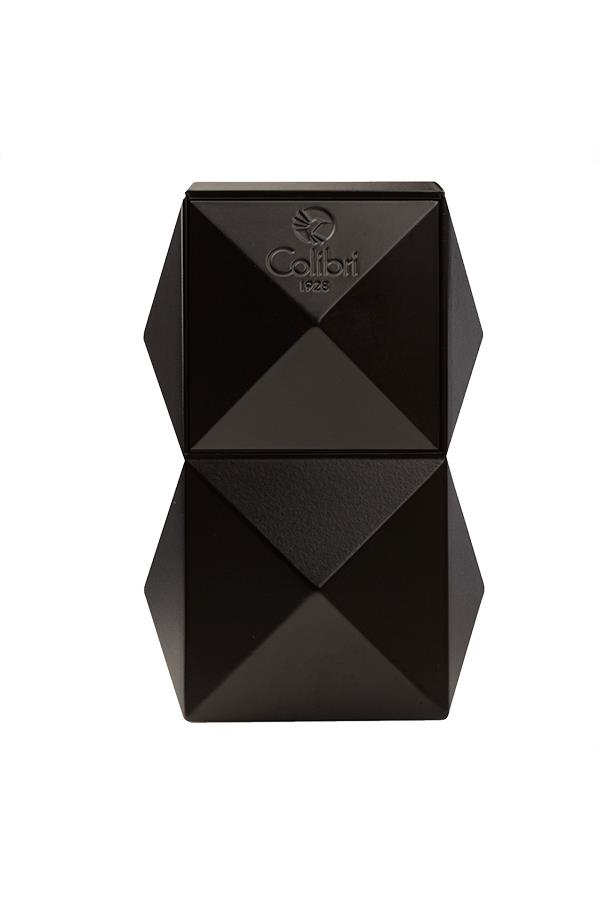 TR6752,Colibri Quasar 3 Torch Pürmüz Siyah Masa Tipi Puro Çakmağı