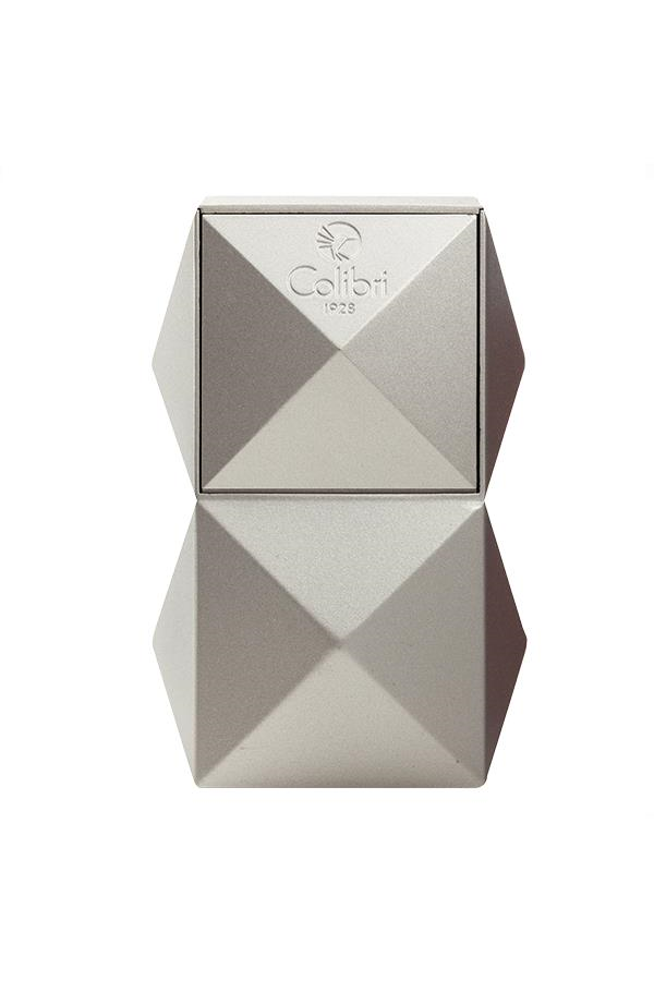 TR6754,Colibri Quasar 3 Torch Pürmüz Gümüş Masa Tipi Puro Çakmağı