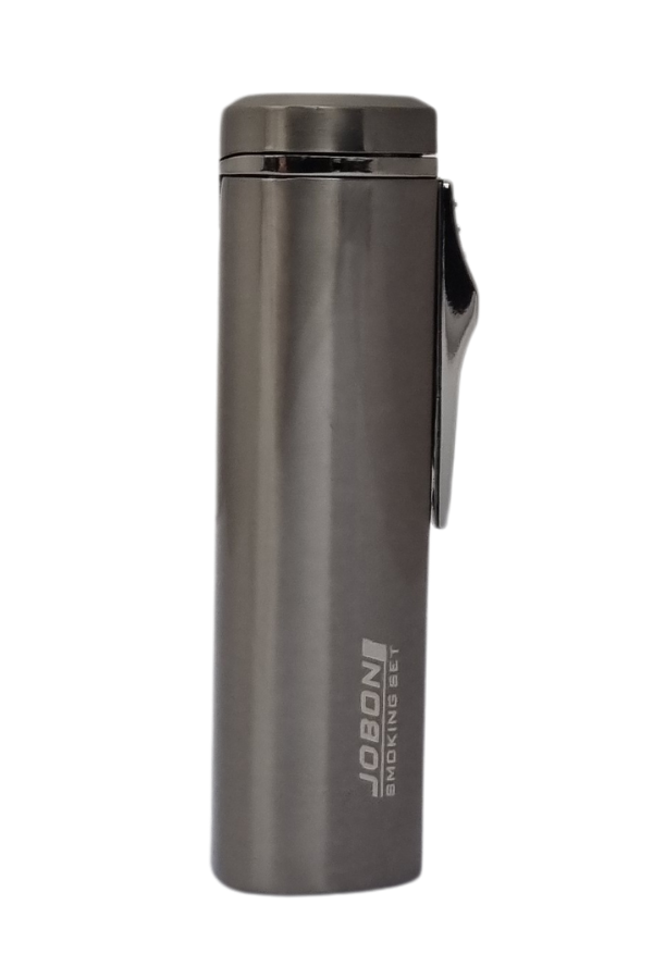 TR7599,Jobon 3 Torch Pürmüz Gümüş Puro Çakmağı