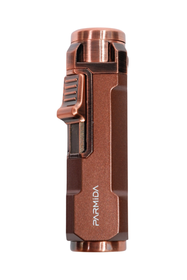 TR8929,Parmida 3 Torch Pürmüz Bronz Puro Çakmağı