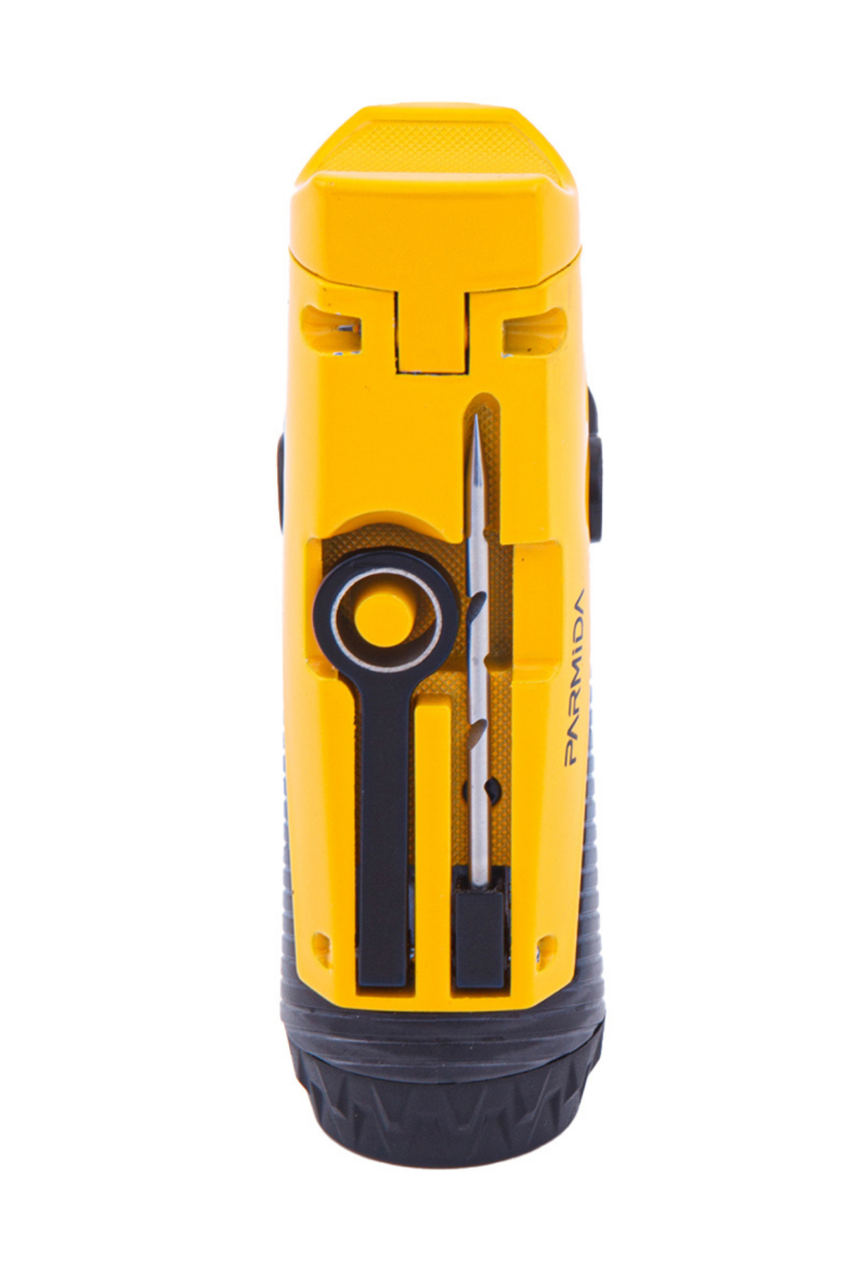 TR5852,Parmida 3 Torch Siyah-Sarı Puro Çakmağı