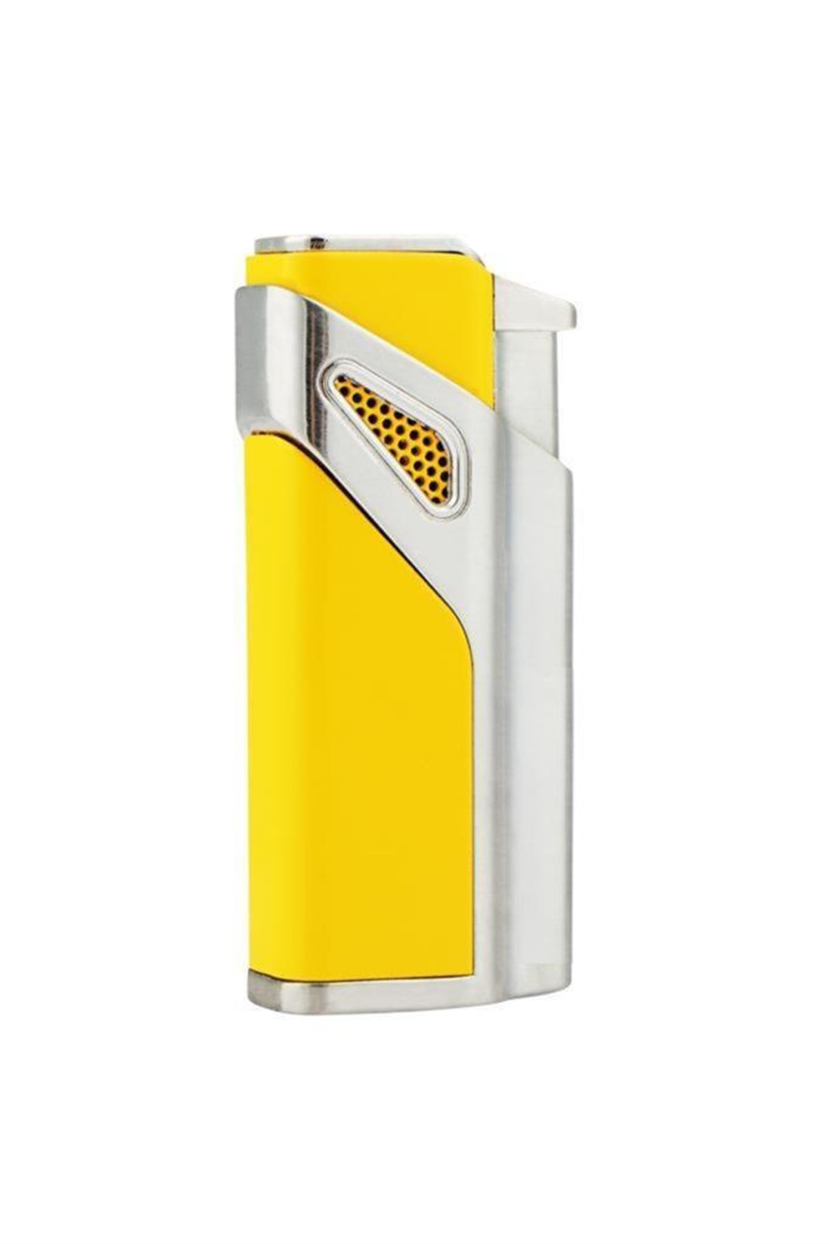 TR4452,Parmida 3 Torch Sarı-Gümüş Puro Çakmağı