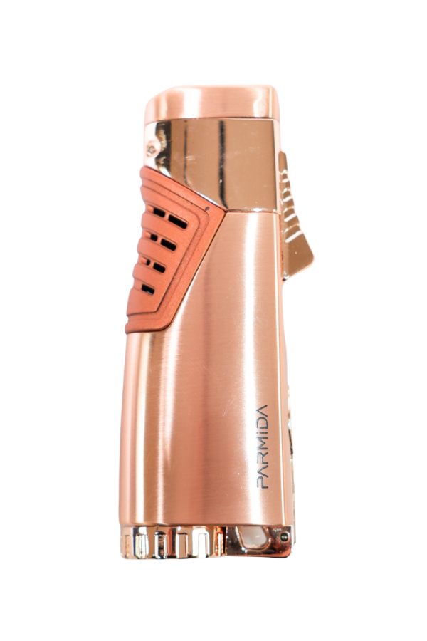 TR9024,Parmida 3 Torch Pürmüz Bronz Puro Çakmağı