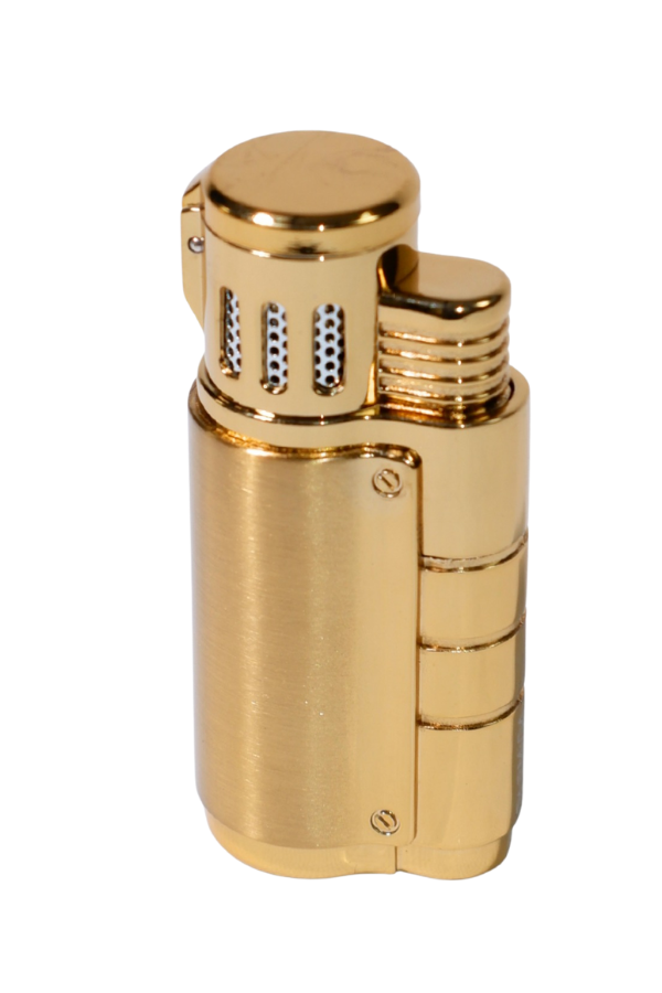 TR8959,Parmida 3 Torch Pürmüz Gold Puro Çakmağı