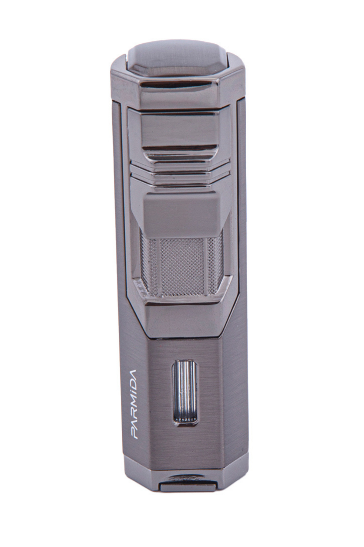 TR5837,Parmida 3 Torch Gunmetal Puro Çakmağı