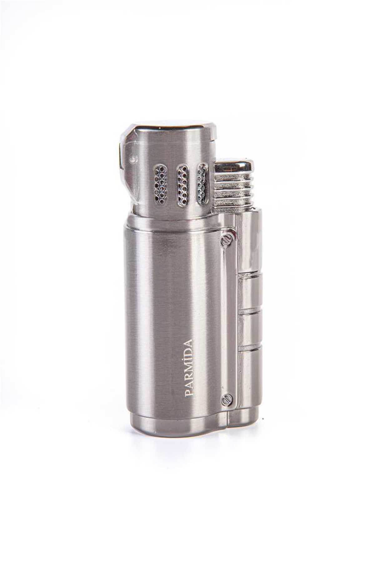 TR2977,Parmida 3 Torch Gunmetal Puro Çakmağı