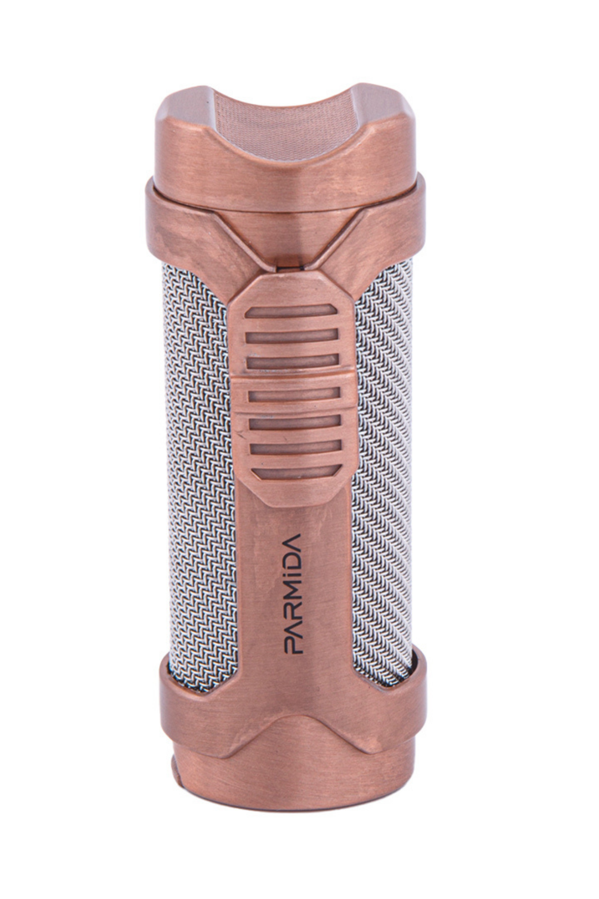 TR5842,Parmida 3 Torch Bronz-Gümüş Puro Çakmağı