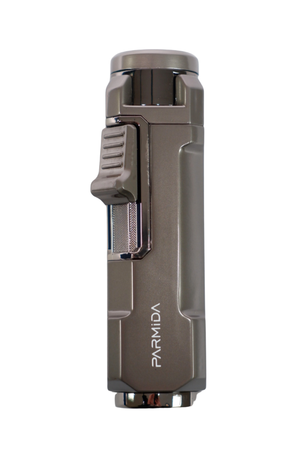 TR8930,Parmida 3 Torch Pürmüz Siyah Puro Çakmağı