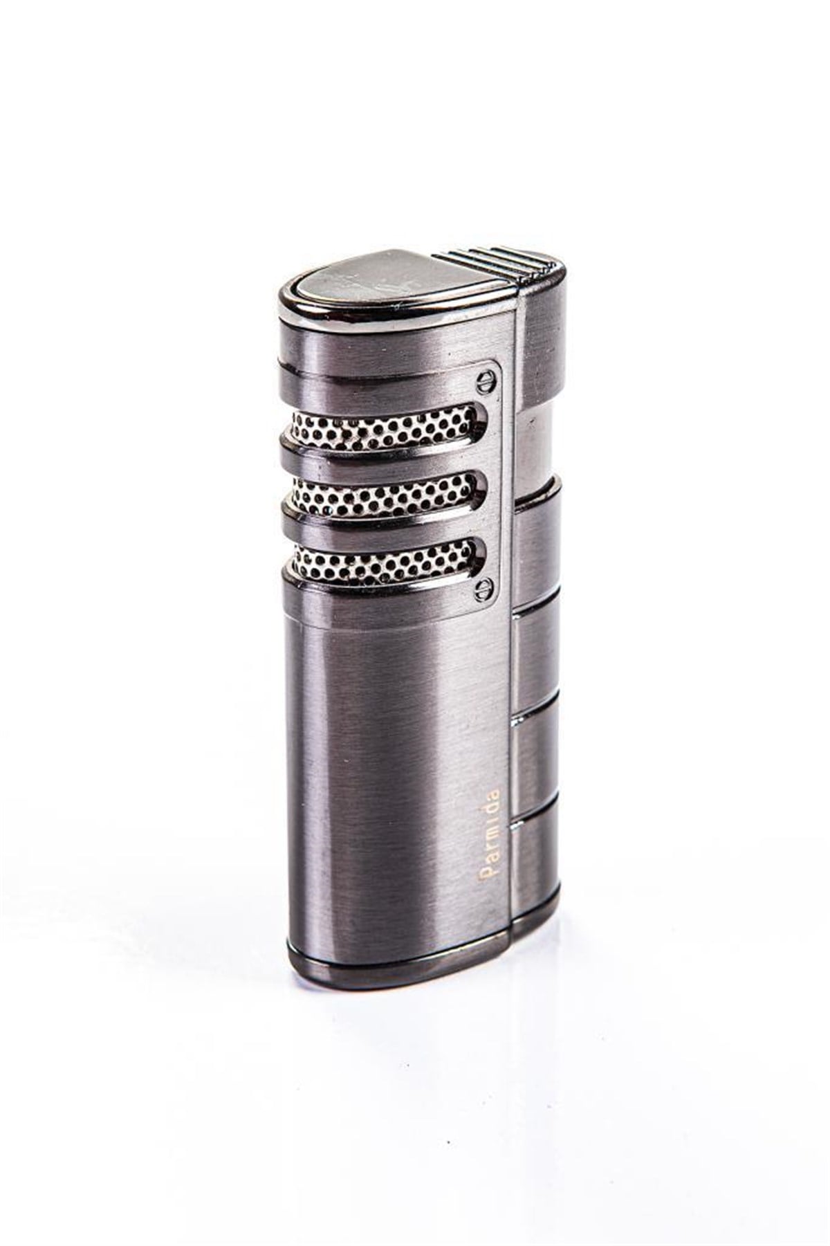 TR2403,Parmida 3 Torch Gunmetal Puro Çakmağı