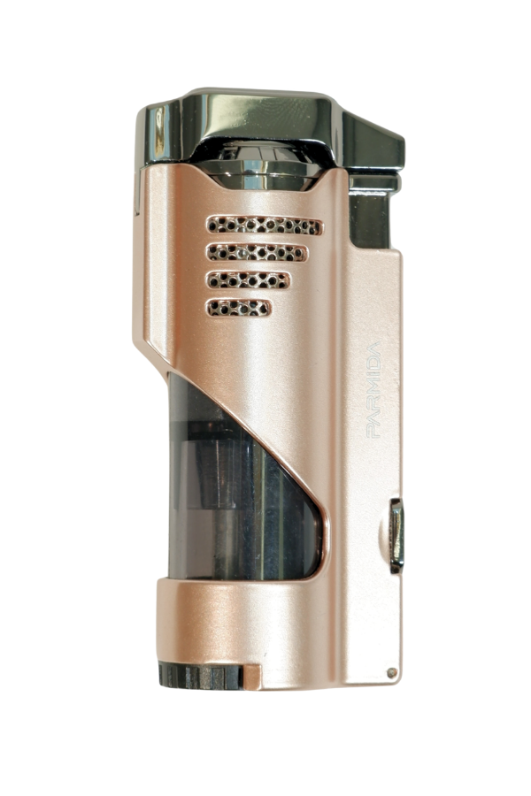 TR9478,Parmida 3 Torch Pürmüz Delicili Bronz Gunmetal Metal Puro Çakmağı