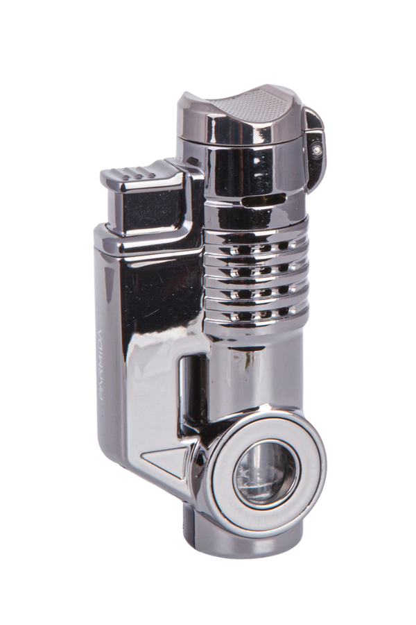 TR7891,Parmida 3 Torch Pürmüz Gunmetal Metal Puro Çakmağı
