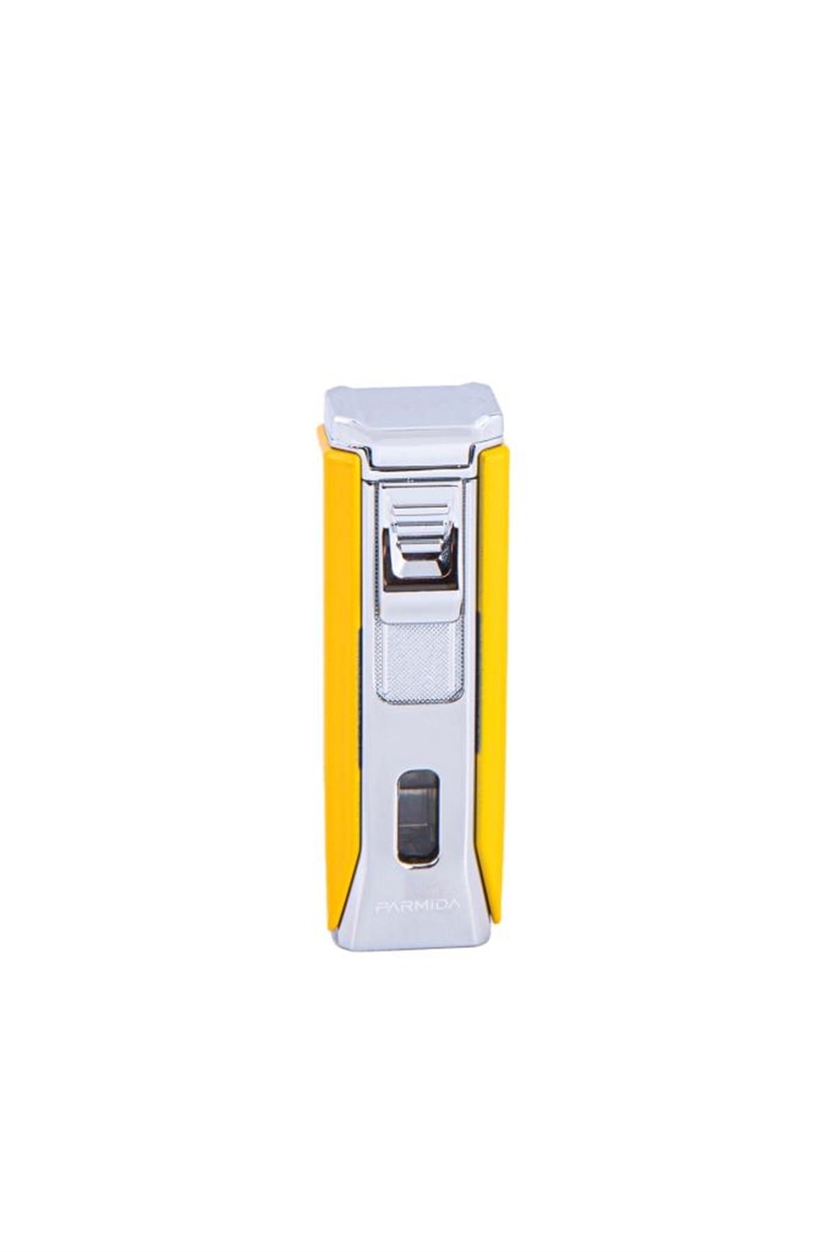 TR4699,Parmida Üç Torch Sarı-Gümüş Puro Çakmağı