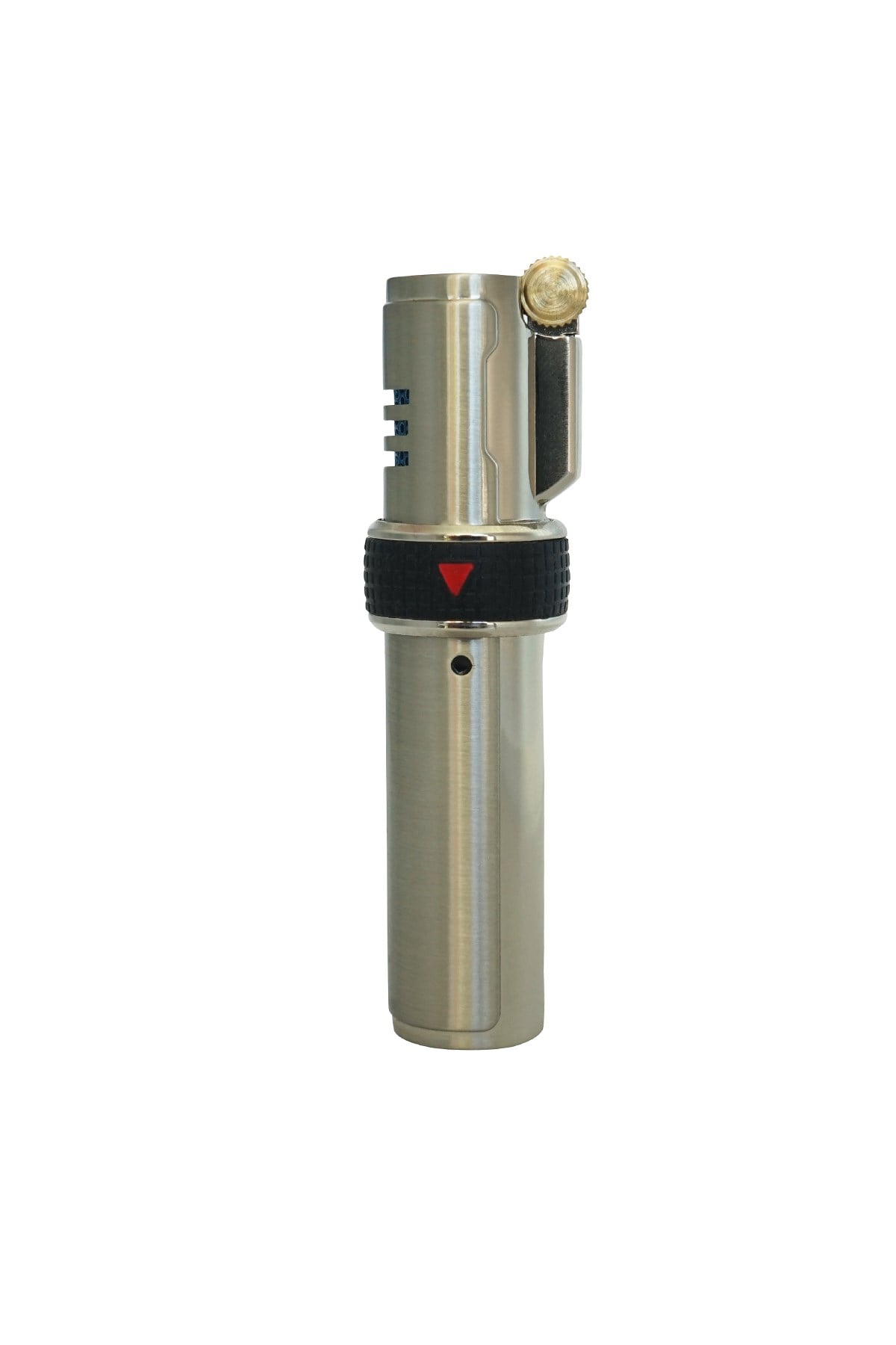 TR4493,Premium Quality Üç Torch Gümüş Puro Çakmağı