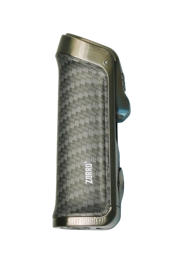 TRM1011,Zorro 3 Torch Pürmüz Gunmetal-Karbon Metal Puro Çakmağı