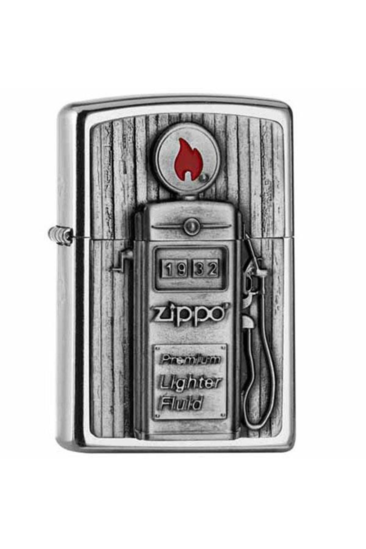 TR5164,Zippo Çakmak 2006474 Gas Pump Emblem 3D