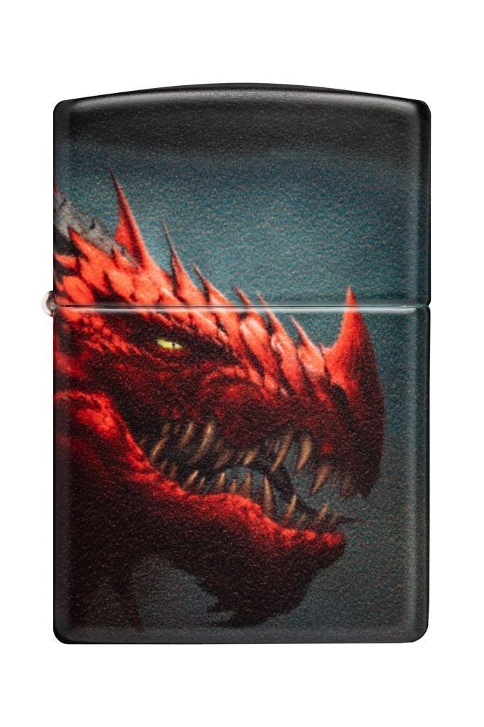 TR6638,Zippo Çakmak 48777-109102 49352 Red Dragon Design