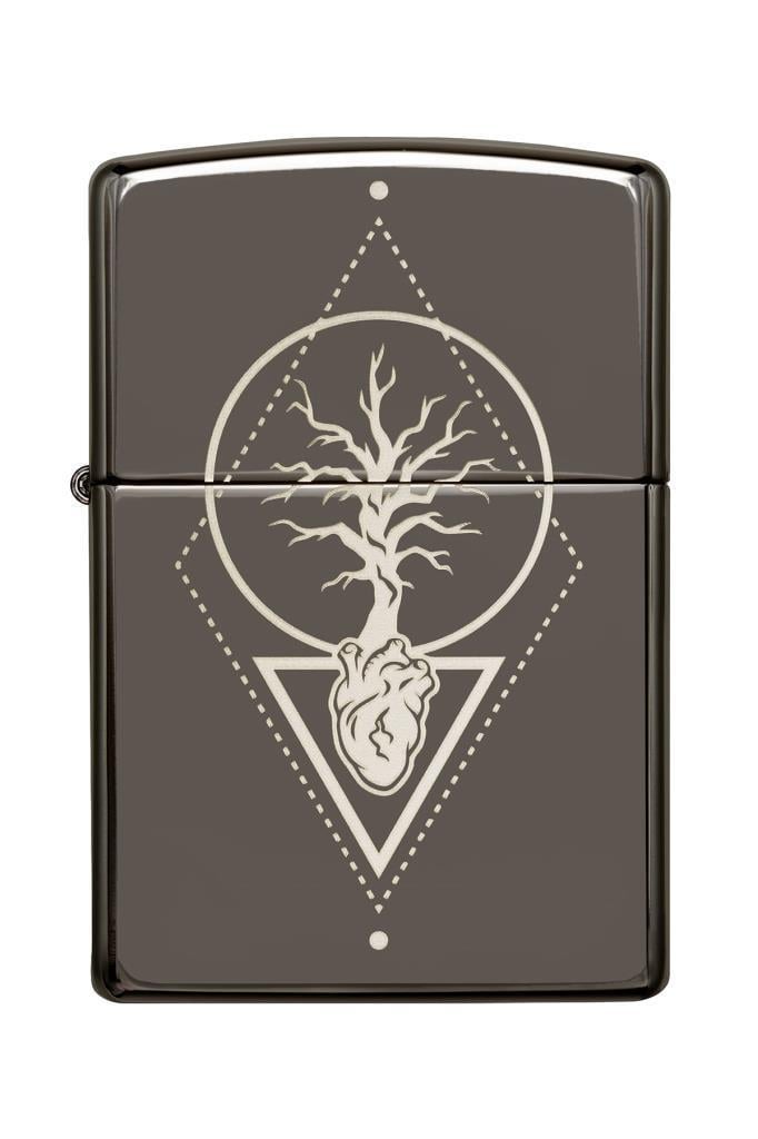 TR6629,Zippo Çakmak 49687-090926 150 Heart Of Tree Design