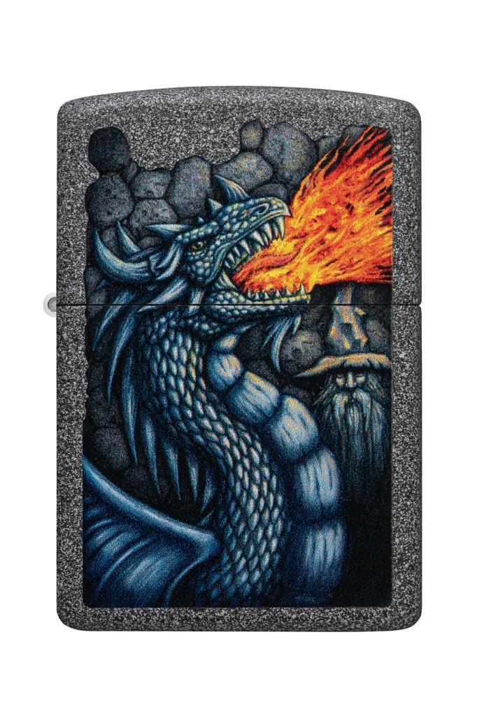 TR6625,Zippo Çakmak 49776-093912 211 Fiery Dragon Design