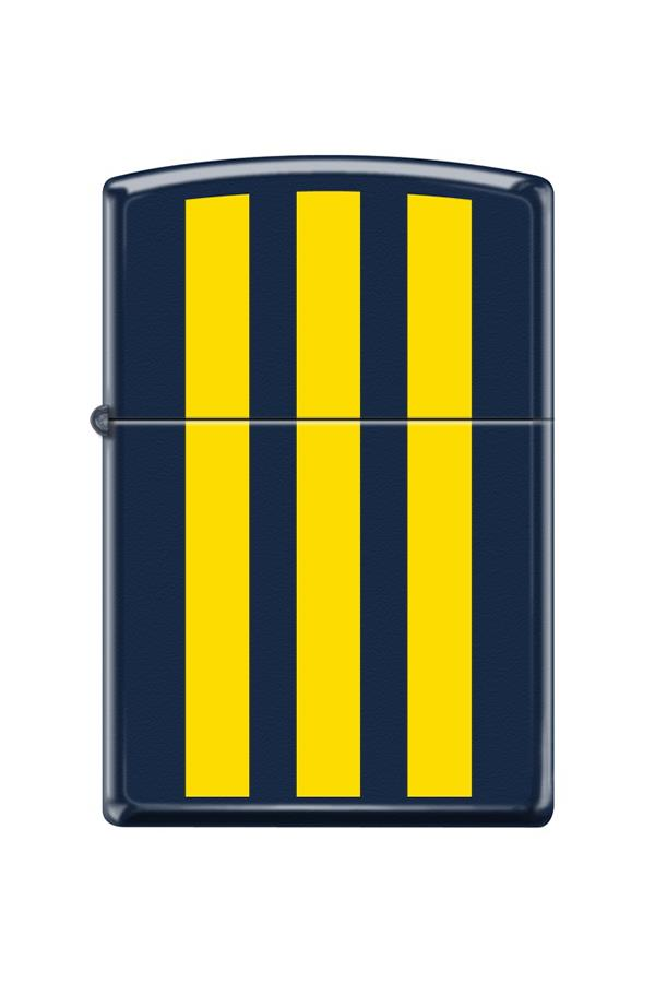 TR7412,Zippo Çakmak 239-068885 Yellow Navy Stripes