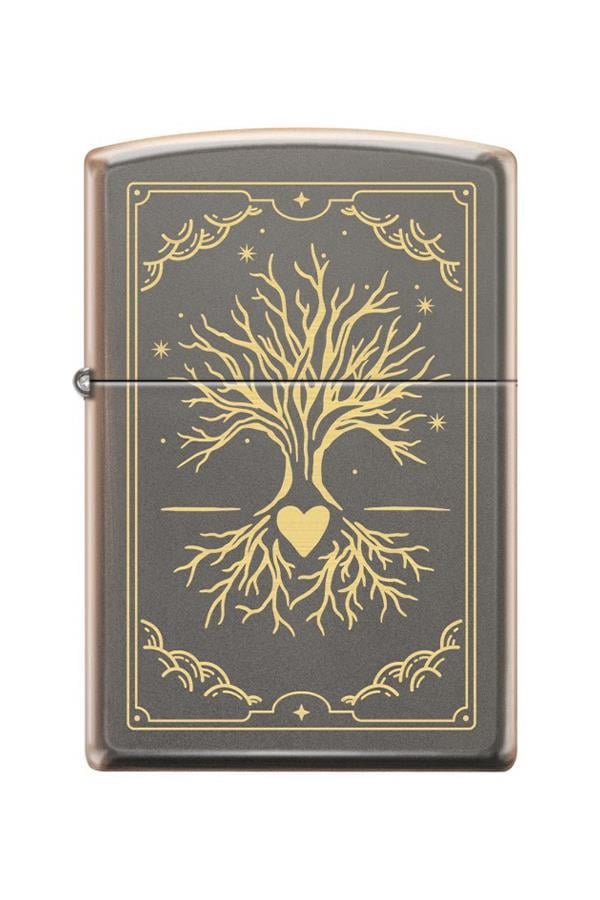 TR7472,Zippo Çakmak 49839-115799 Tree of Life Card Design