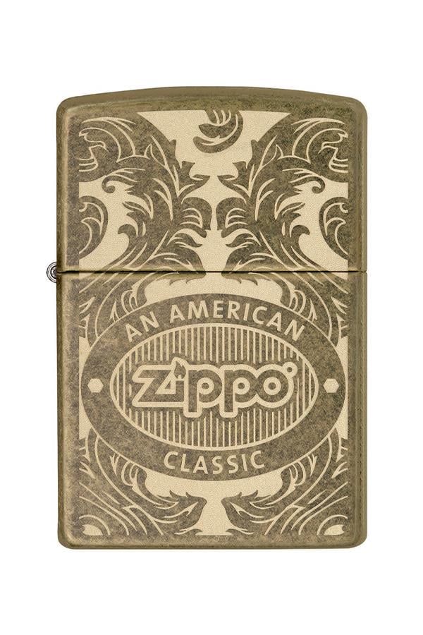 TR7578,Zippo Çakmak FB Zippo Scroll 201FB-064265