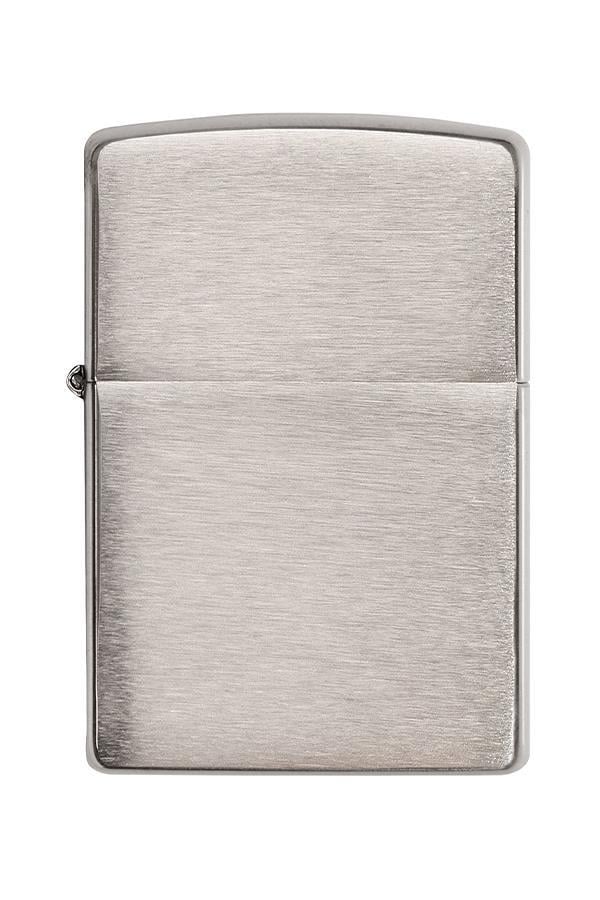 TR7528,Zippo Çakmak Reg Brush Finish Chrome 200-019272