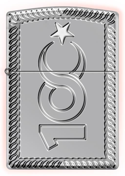 TR8163,Zippo Çakmak 100th Anniversary Design Design 167-118266