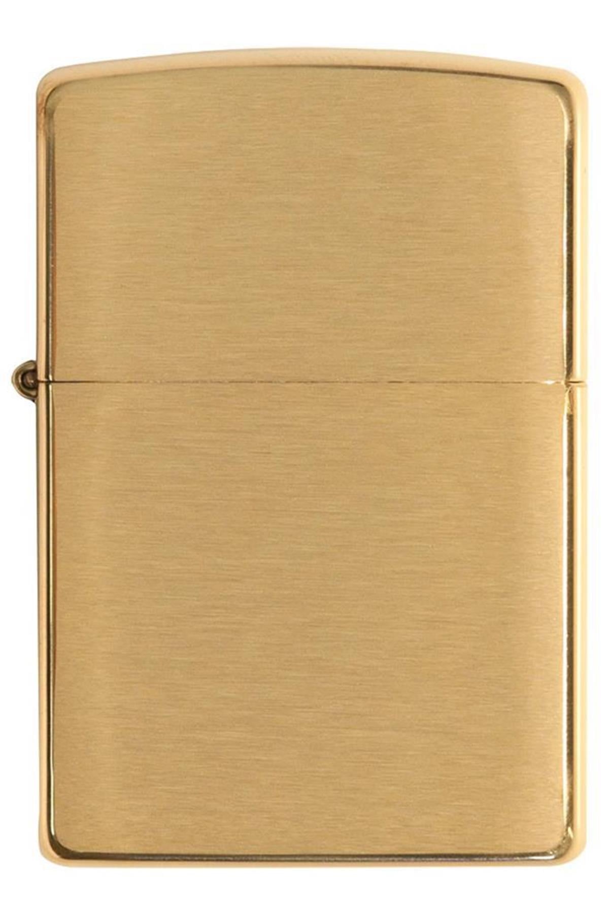 TR6229,Zippo Çakmak 168-000019 Br Fin Brass Armor Heavy