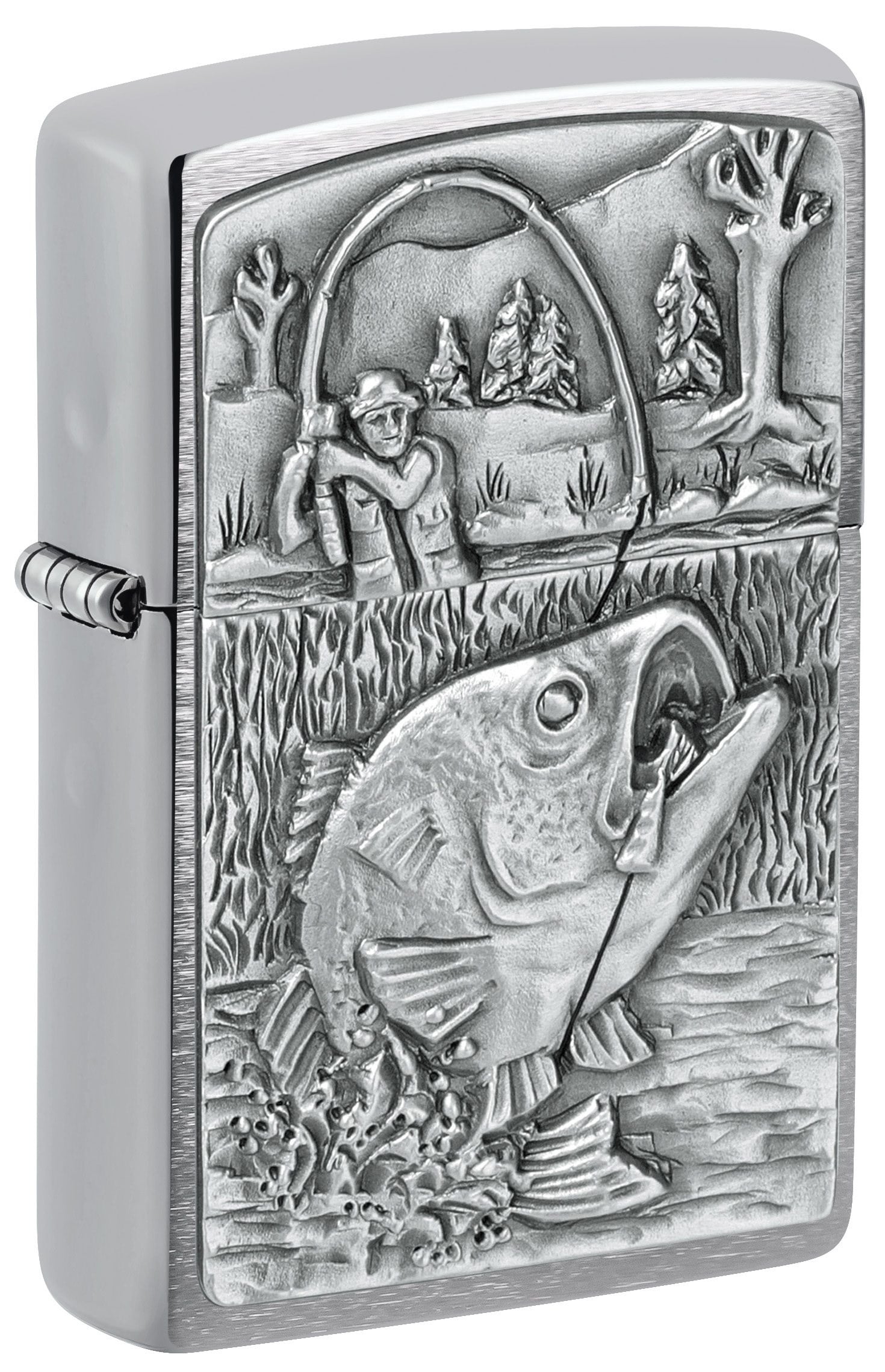 ZP1029,Zippo Çakmak 200 Bass Fishing Emblem 2000407